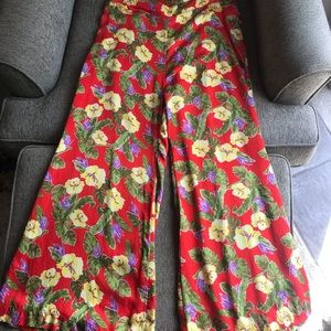 UO Floral Kick Flare Pants